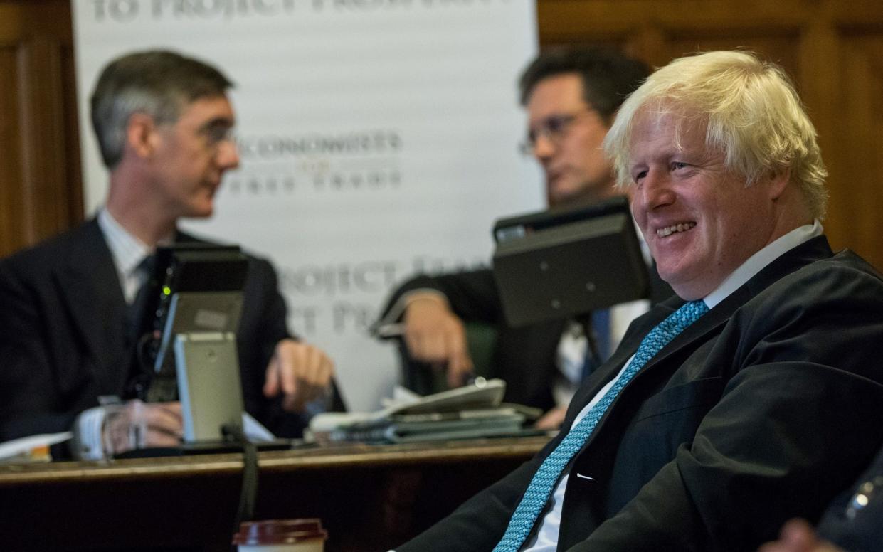 Boris Johnson Jacob Rees-Mogg - Bloomberg