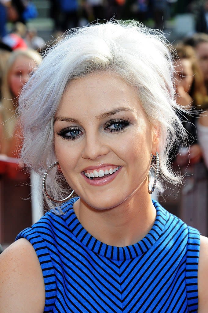 Closeup of Perrie Edwards