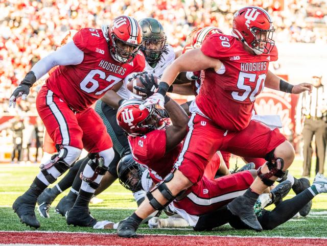 Louisville vs Indiana football score? U of L wins at Lucas Oil Stadium