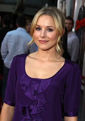 Kristen Bell at the Los Angeles premiere of Columbia Pictures' Superbad