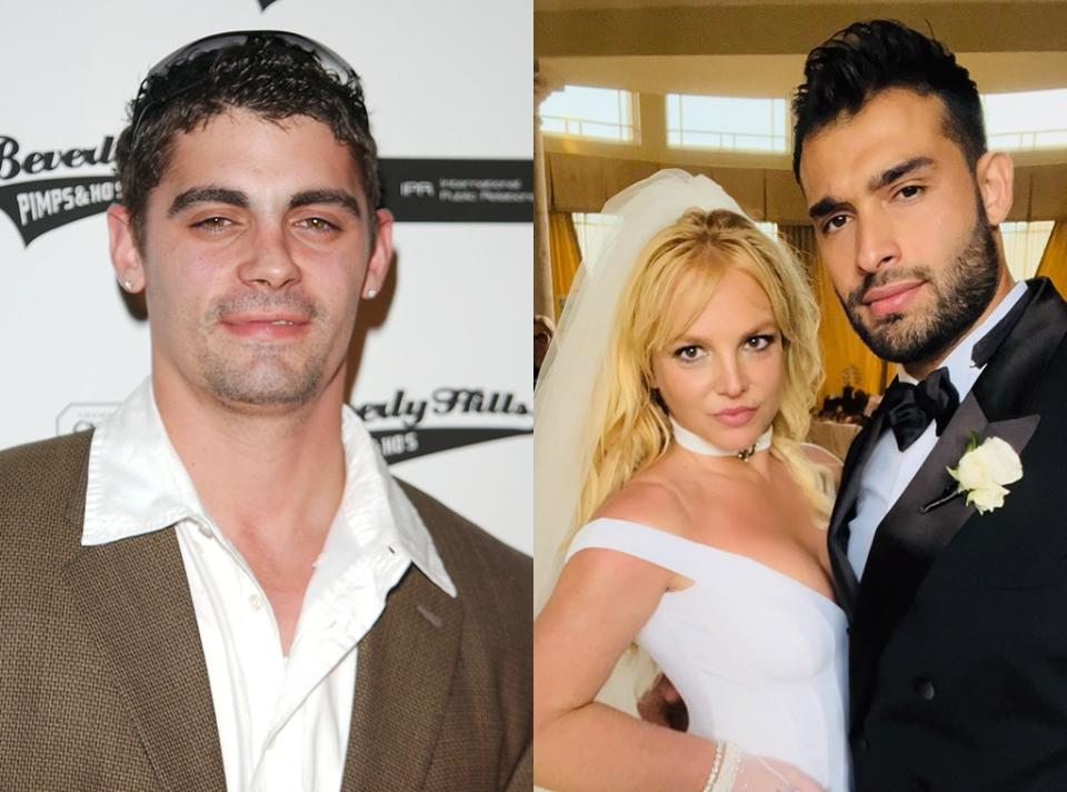 Jason Alexander, Britney Spears, Sam Asghari