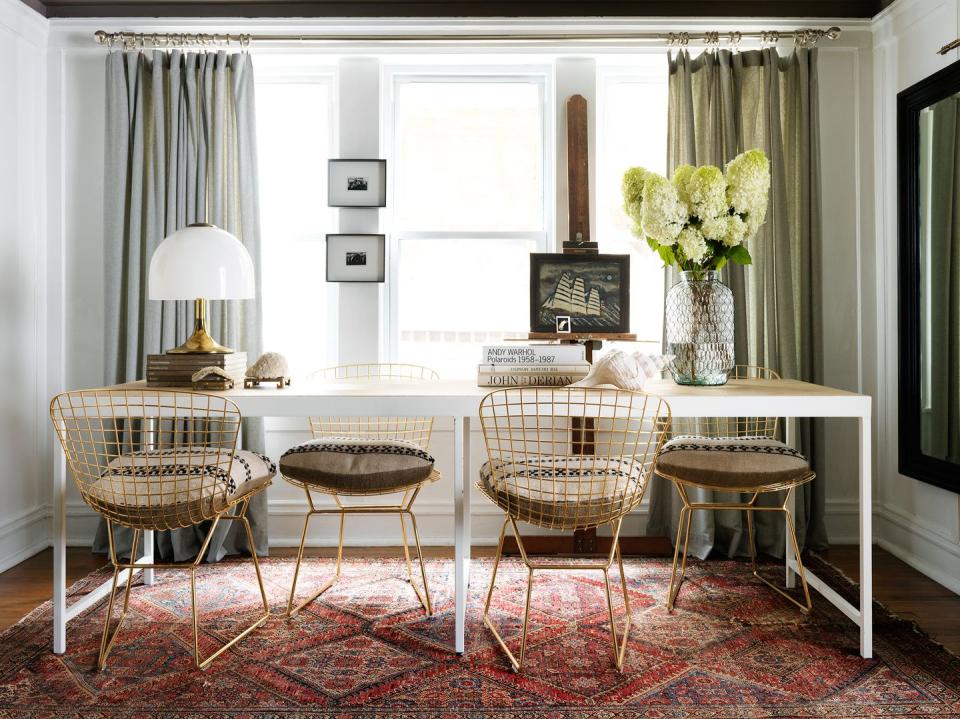 2) Make Your Dining Table Serve Double Duty