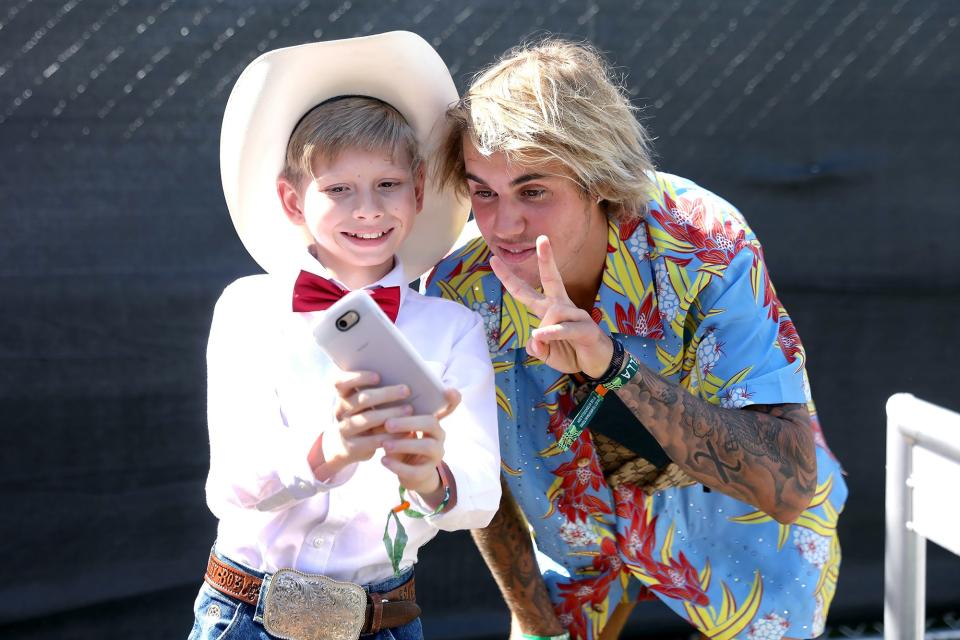 He told YouTube yodeler Mason Ramsey that he was “proud of him” this weekend.