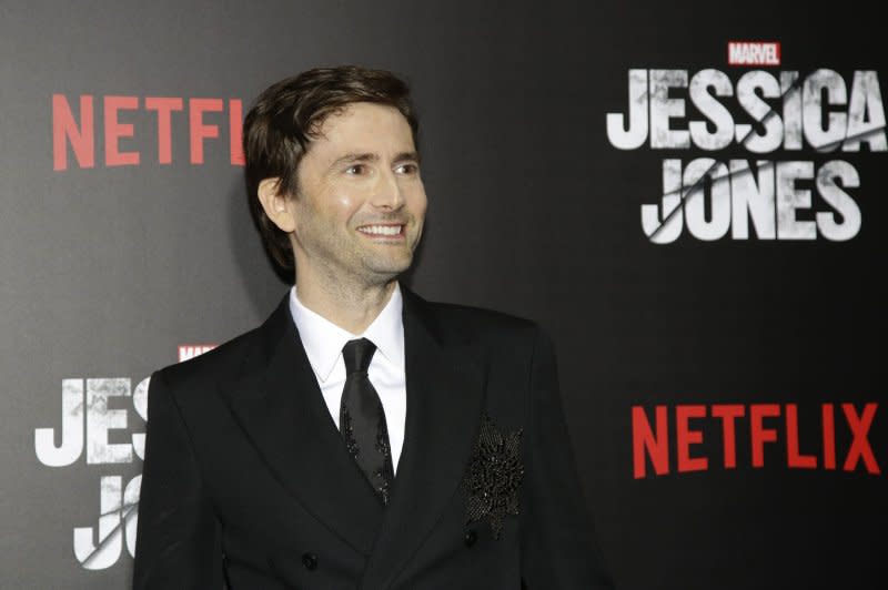 David Tennant is set to host next month's BAFTAs gala in London. File Photo by John Angelillo/UPI