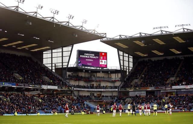 VAR again took centre stage at Turf Moor