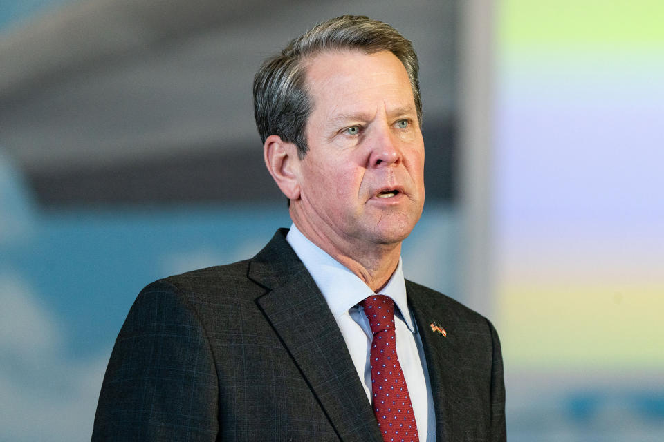 Image: Georgia Gov. Brian Kemp (Elijah Nouvelage / Bloomberg via Getty Images)