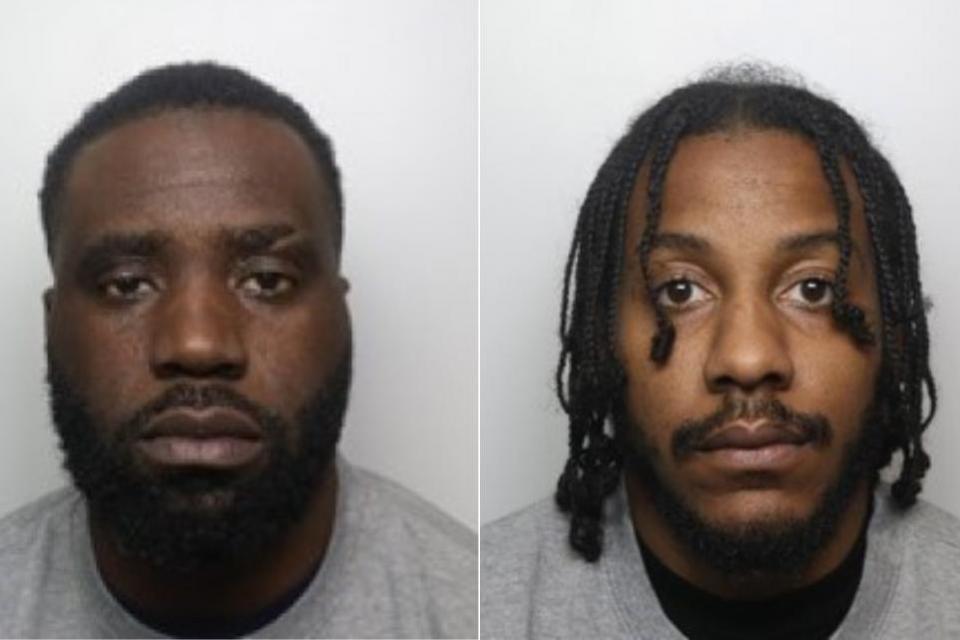 News Shopper: Ruddy Ewengue (left) and Tre Fraser (right) 