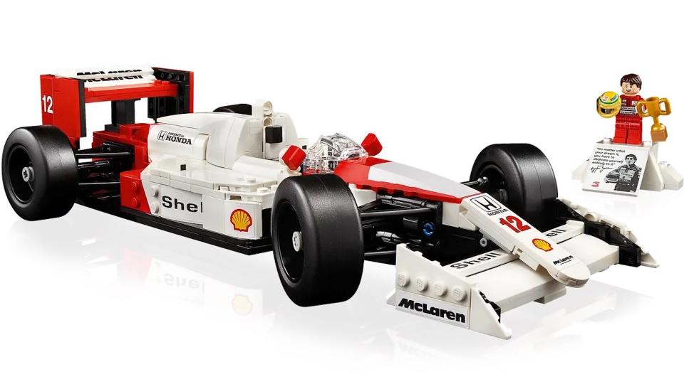 New McLaren MP4/4 Ayrton Senna Lego Set Is the Coolest We've Seen in a While photo