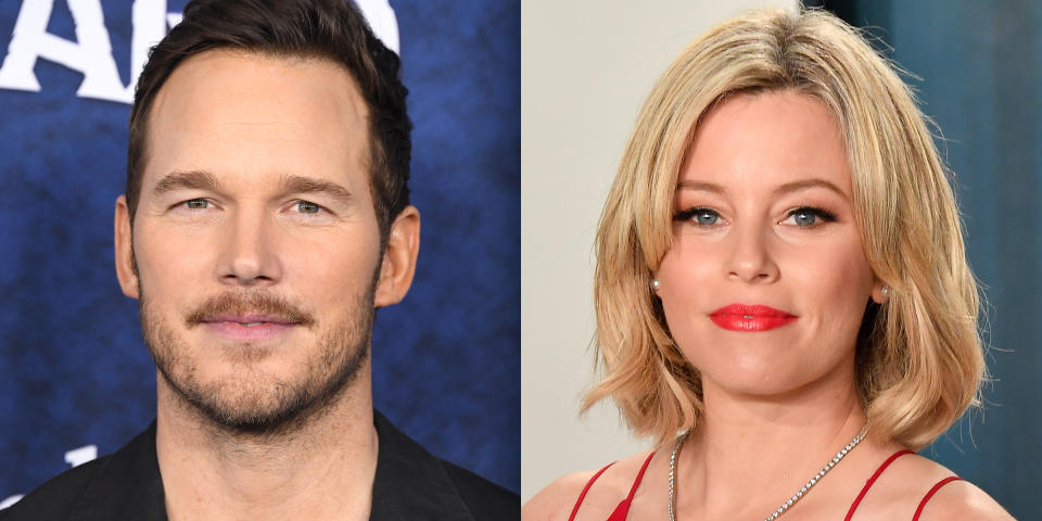 Chris Pratt and Elizabeth Banks take part in a new Lego PSA on how to protect yourself from the coronavirus. (Getty Images)