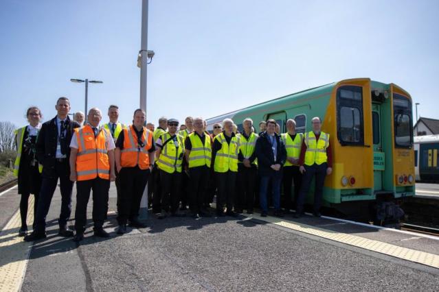 The Argus: The team working on the rail tour