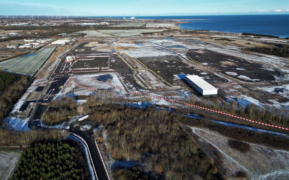 The site in Blyth, Northumberland, which had been put forward for the £4bn Britishvolt plant