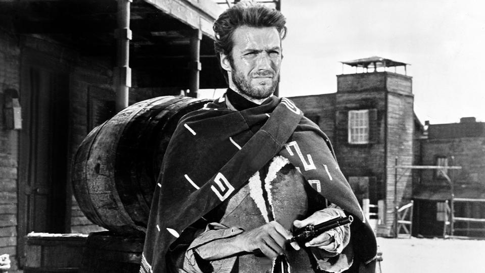 Clint Eastwood in A FISTFUL OF DOLLARS, 1964