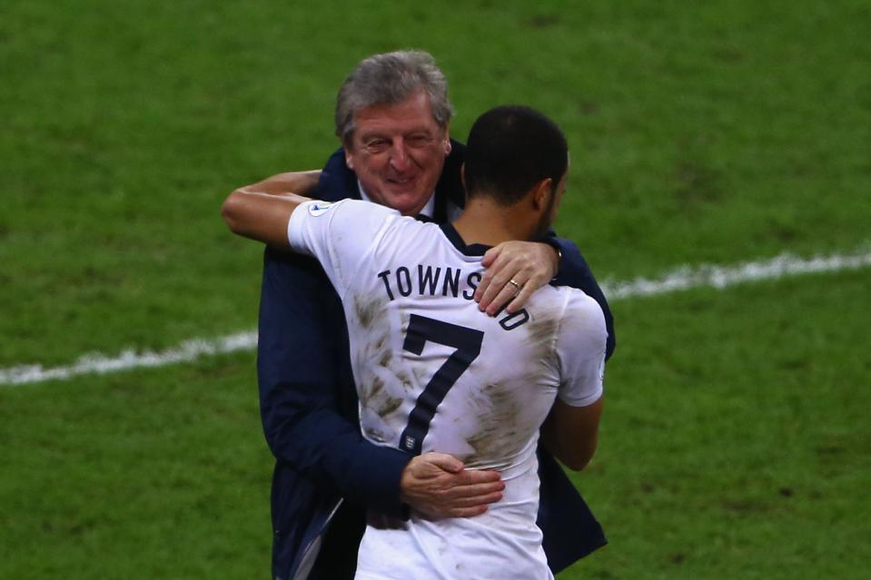 Andros Townsend made his England debut under Roy Hodgson, and played 139 times for his Crystal Palace sideThe FA via Getty Images