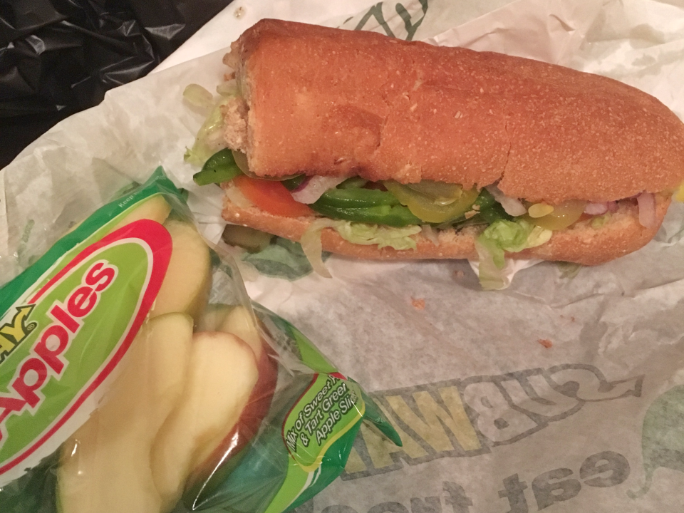 subway veggie delite