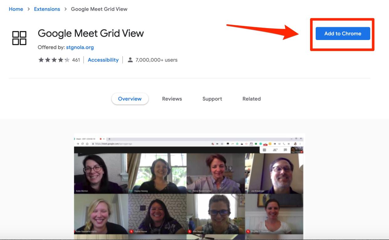 Google Meet Grid View 1