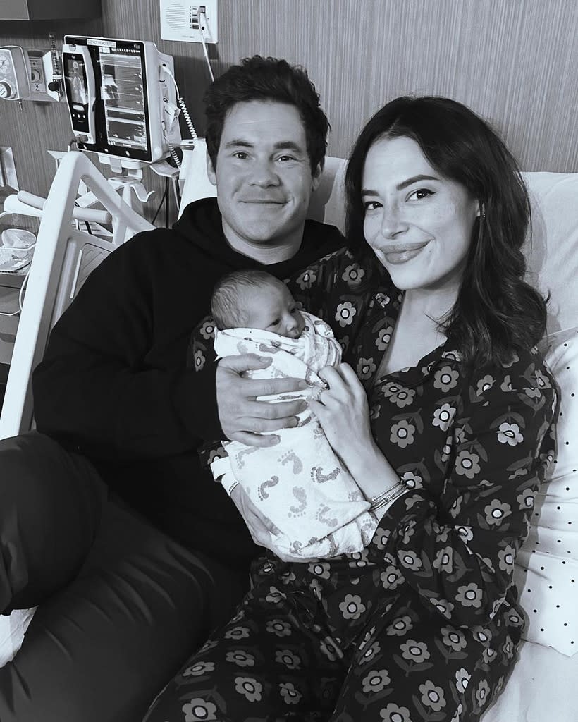 <p>Adam Devine and Chloe Bridges</p>