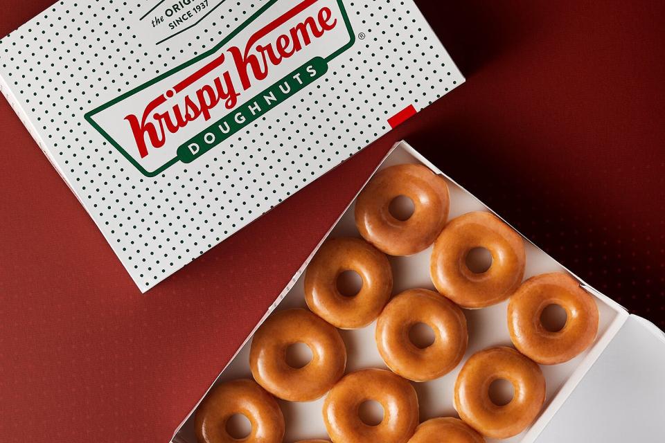 Krispy Kreme free donuts