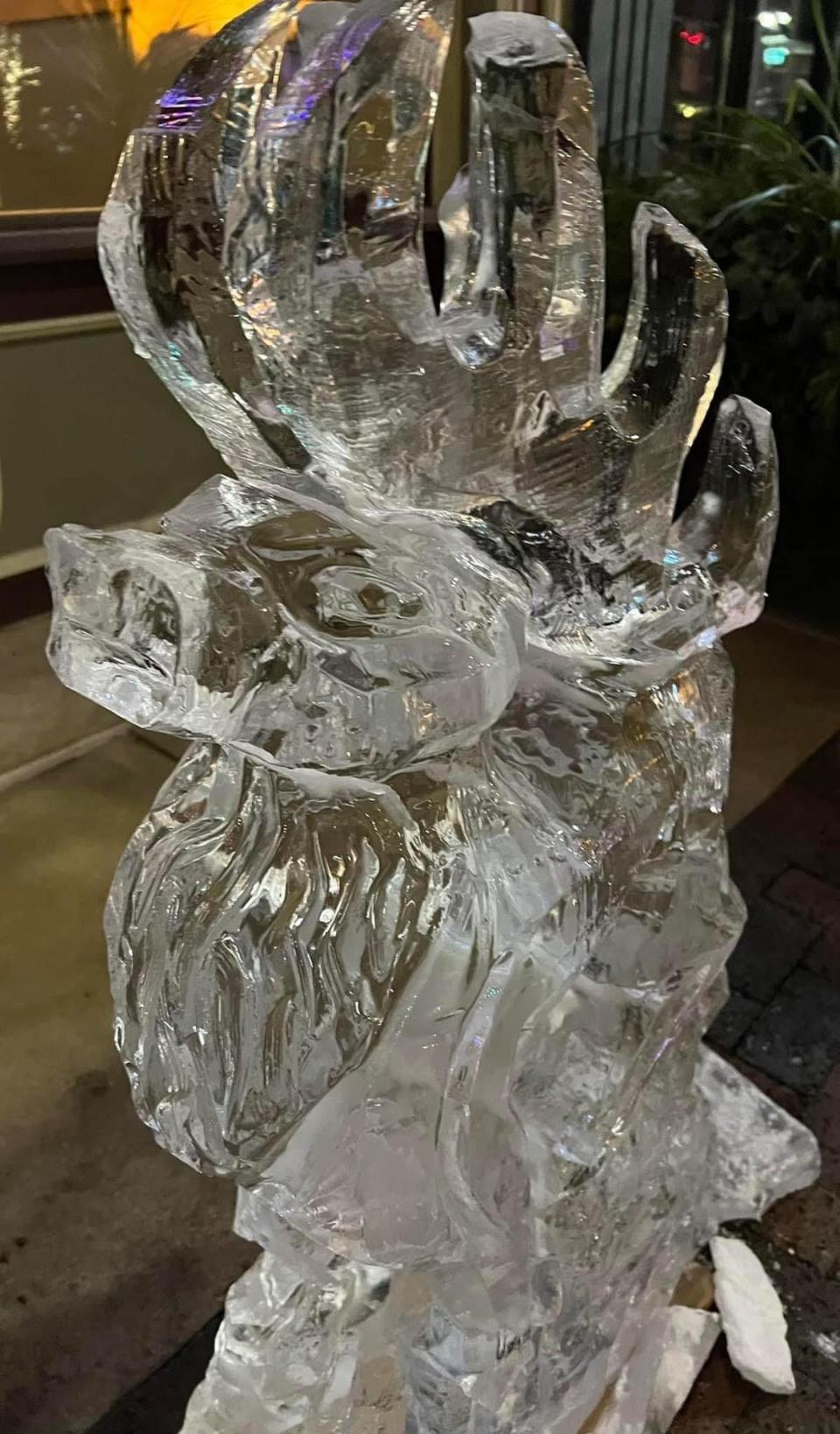 Ice sculpting will be part of the Jan. 6 First Friday event in downtown Canton. Sculpting will be performed outside businesses and shops at 20 locations.