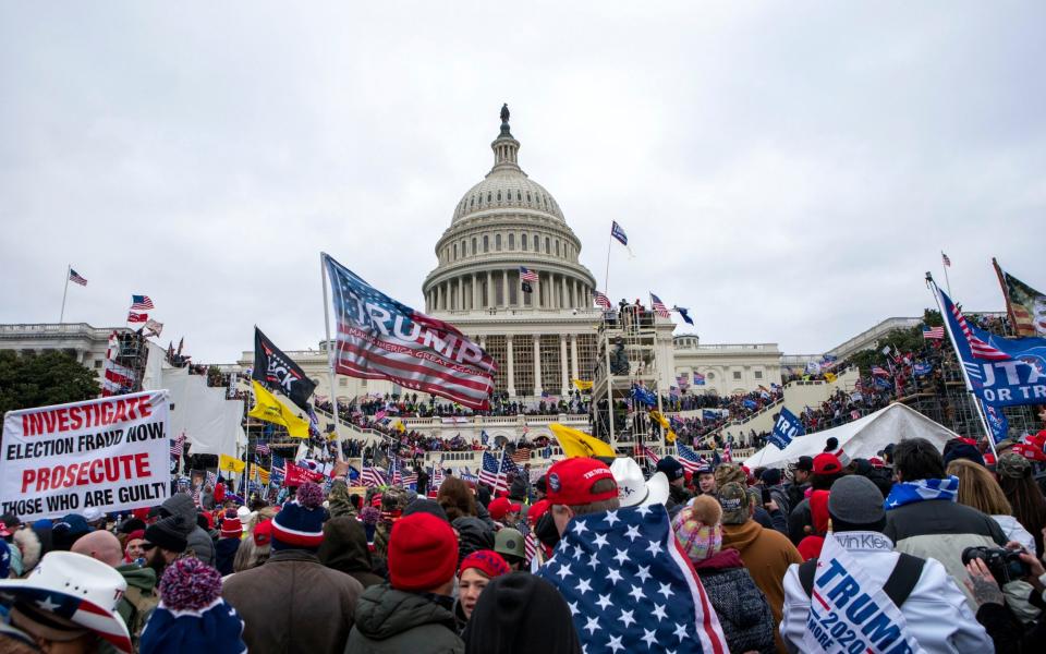 The insurrection at the US Capitol in Washington on 6 Jan, 2021 - Jose Luis Magana