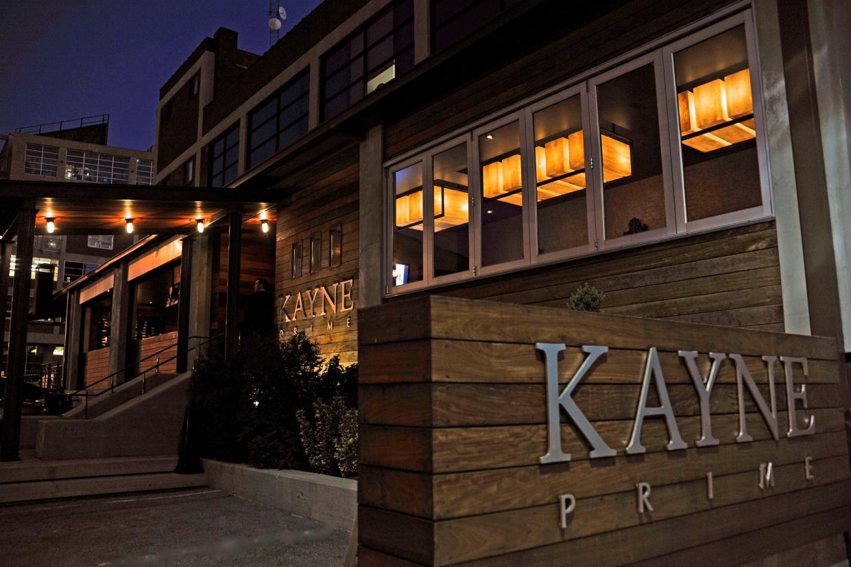 Kayne Prime steakhouse in Nashville's trendy M Street area