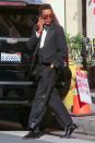 <p>Chris Rock is seen filming with Margot Robbie on the set of the new David O. Russell film on Thursday in L.A.</p>