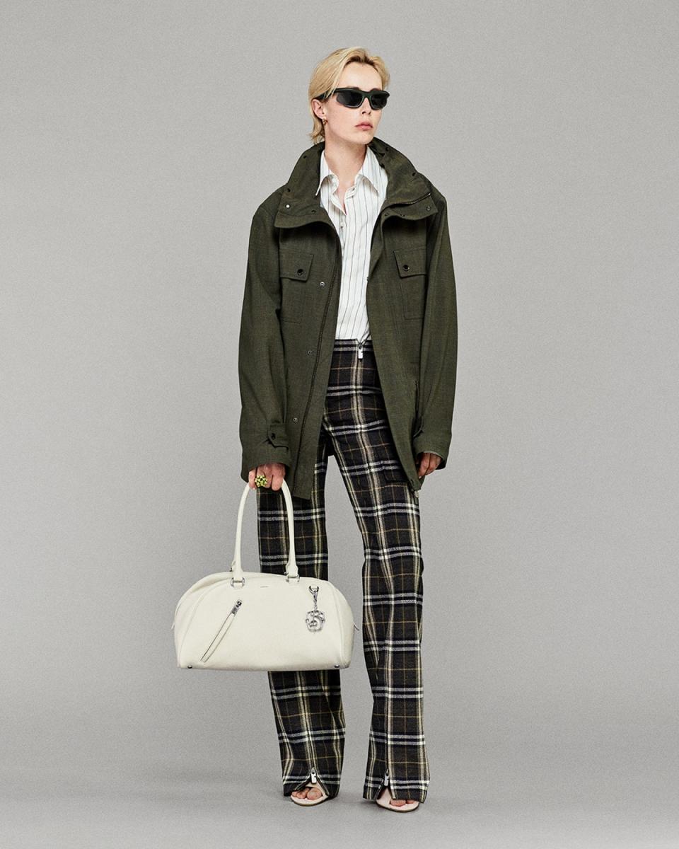 Edie Campbell models for Burberry’s Spring 2025 campaign (Burberry)