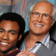 Donald Glover and Chevy Chase in Community