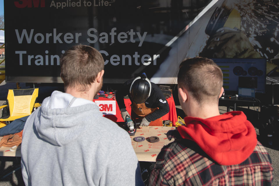 HII’s Newport News Shipbuilding division partnered with the National Center for Manufacturing Sciences (NCMS) to co-host an Acceleration Summit: Technology Showcase in Newport News (Photo by Lexi Whitehead/HII).