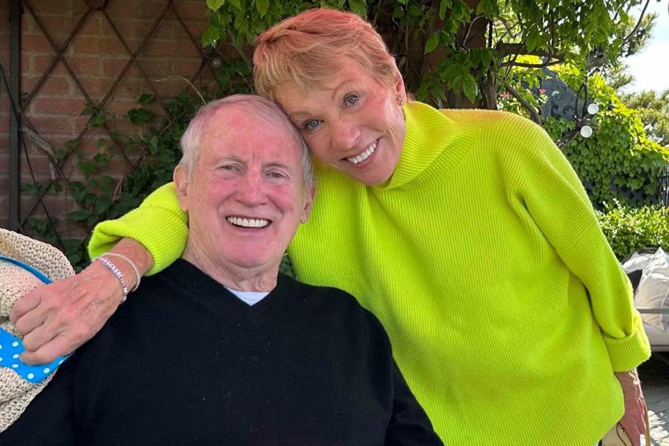 <p>Barbara Corcoran Instagram</p> Bill Higgins and Barbara Corcoran in 2023.