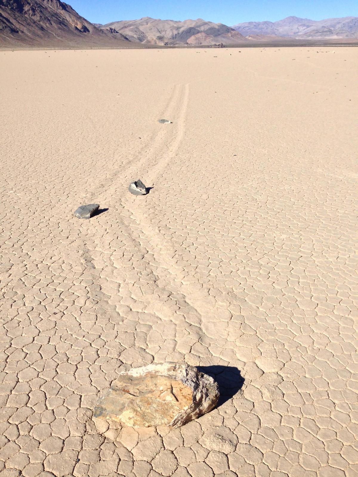 Stranded with a Flat Deep in Death Valley on Racetrack Valley Road