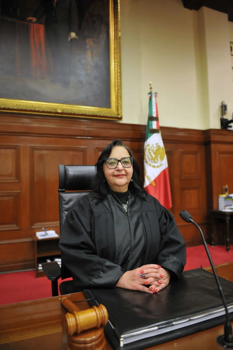 Norma Luc&#xed;a Pi&#xf1;a Hern&#xe1;ndez, presidenta de la Suprema Corte de Justicia de la Naci&#xf3;n | 
FOTO: SCJN/CUARTOSCURO COM