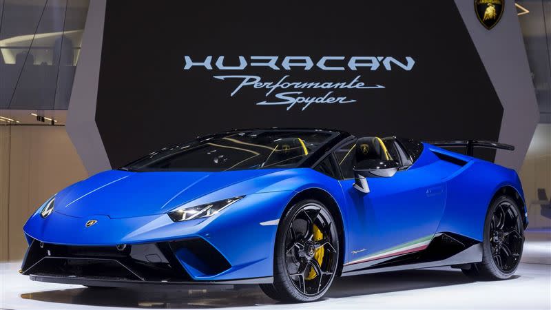 藍寶堅尼Huracán Performante Spyder具備640匹、61.18公斤米扭力。（圖／翻攝自Lamborghini官網）