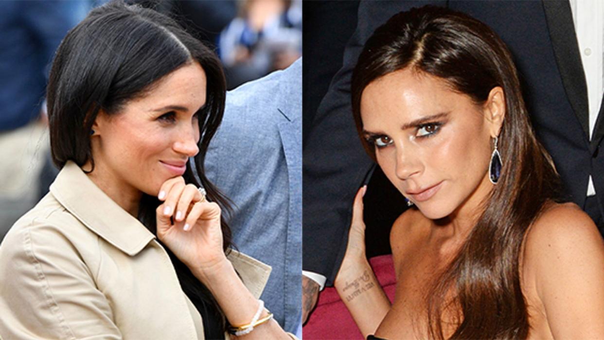 Meghan Markle and Victoria Beckham