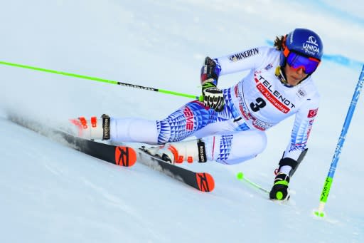 Slovakia's Petra Vlhova has won three races in two weeks