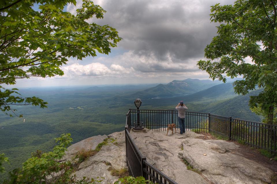 Caesars Head State Park in Greenville County.