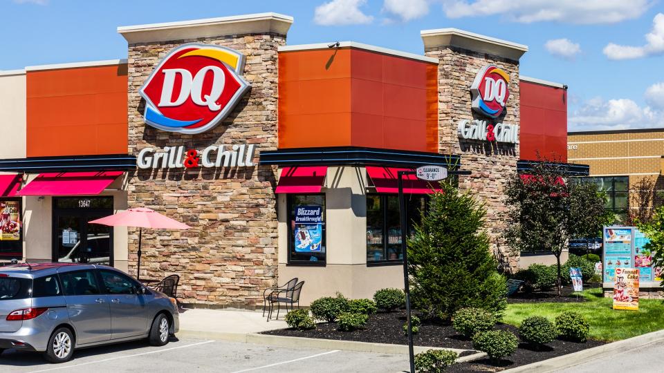 Indianapolis, US - August 22, 2016: Dairy Queen Retail Fast Food Location.