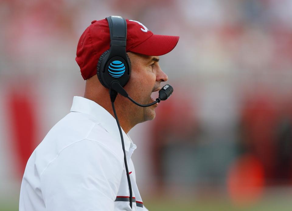 Pruitt coached at Alabama from 2007-12 before returning in 2016. (Getty)