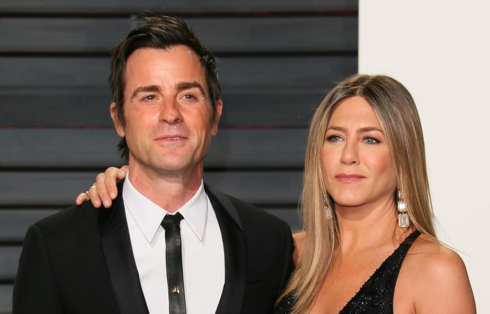 Justin Theroux and Jennifer Aniston