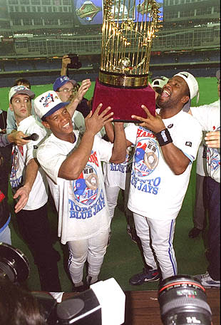 Lot Detail - Joe Carter 1993 Toronto Blue Jays World Series Trophy