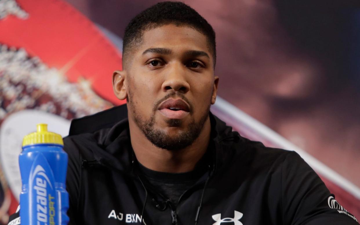 Anthony Joshua's fight with Jarrell Miller fell through - AP