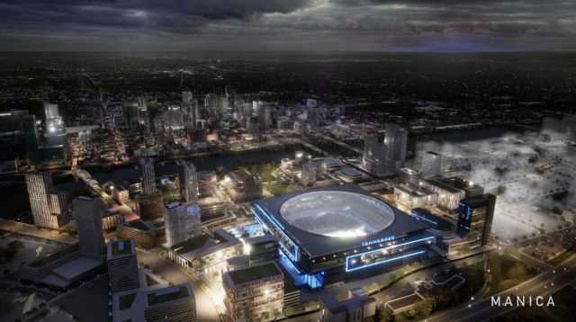 Titans working with Manica Architecture on initial design for new stadium