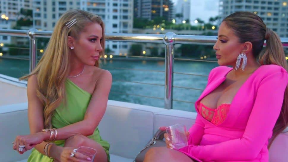 Lisa Hochstein and Larsa Pippen face off on season 5 of The Real Housewives of Miami