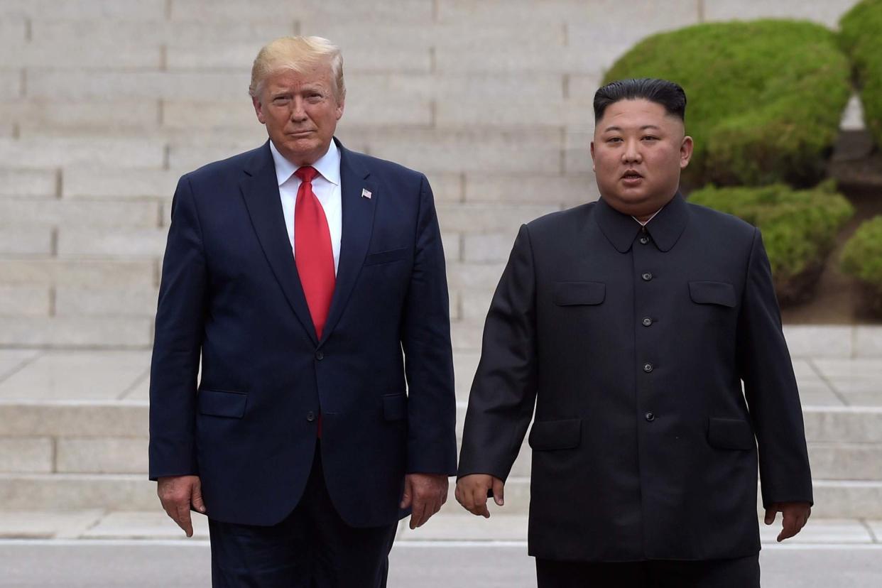 North Korean leader Kim Jong UN has been pressuring US President Donald Trump for new concessions in a bid to salvage stalled nuclear talks: AP