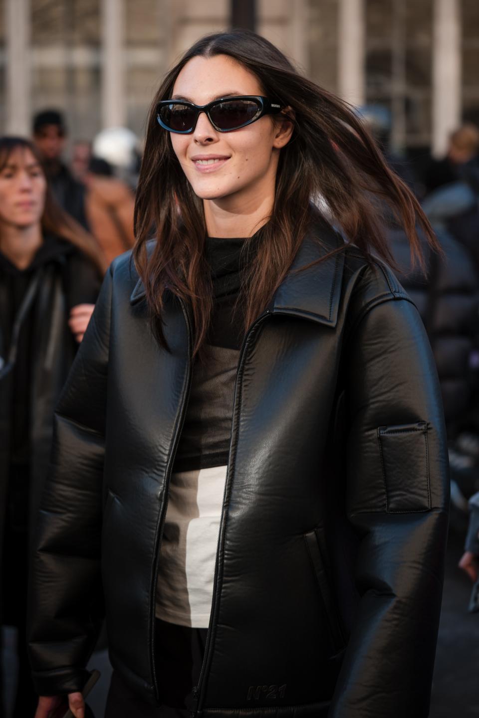 <h1 class="title">Street Style - Paris Fashion Week - Womenswear Fall/Winter 2024/2025 - Day Eight</h1><cite class="credit">Claudio Lavenia/Getty Images</cite>