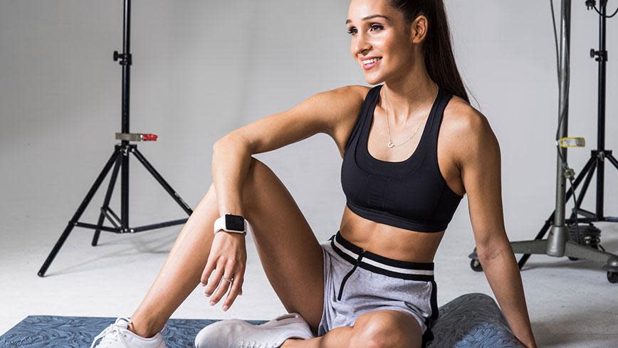 Kayla Itsines' Full Body Stretch Sequence