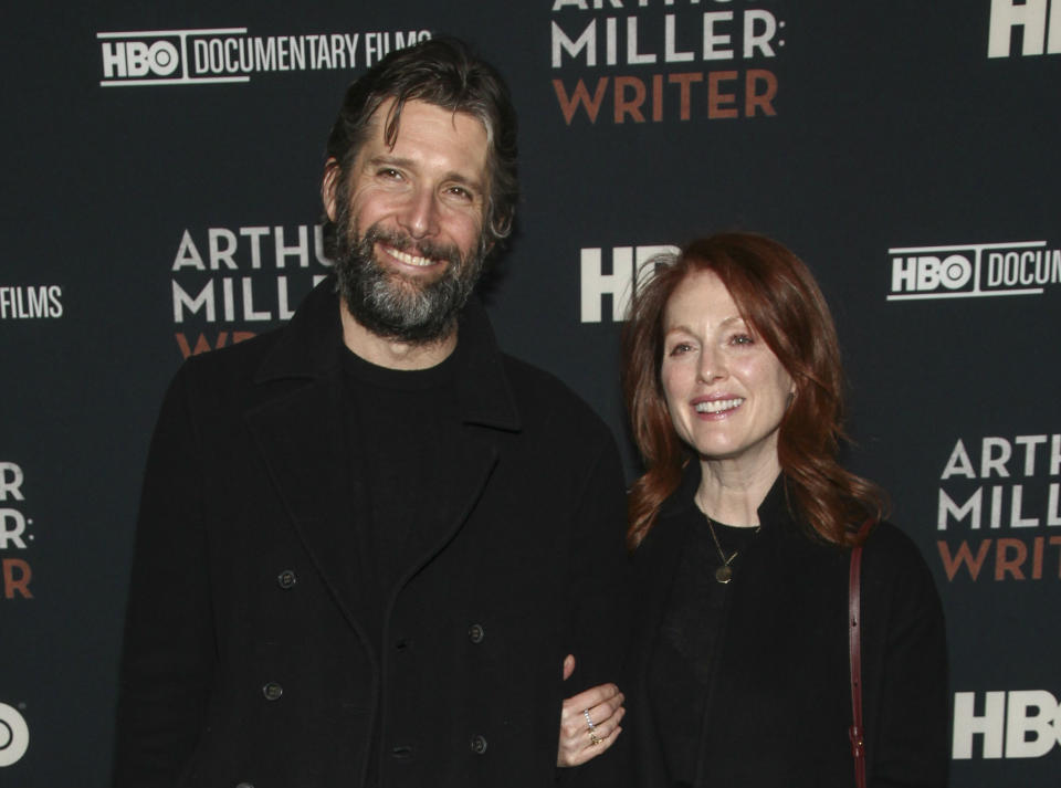 Julianne Moore y Bart Freundlich