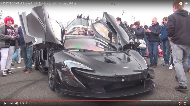 The McLaren P1 LM