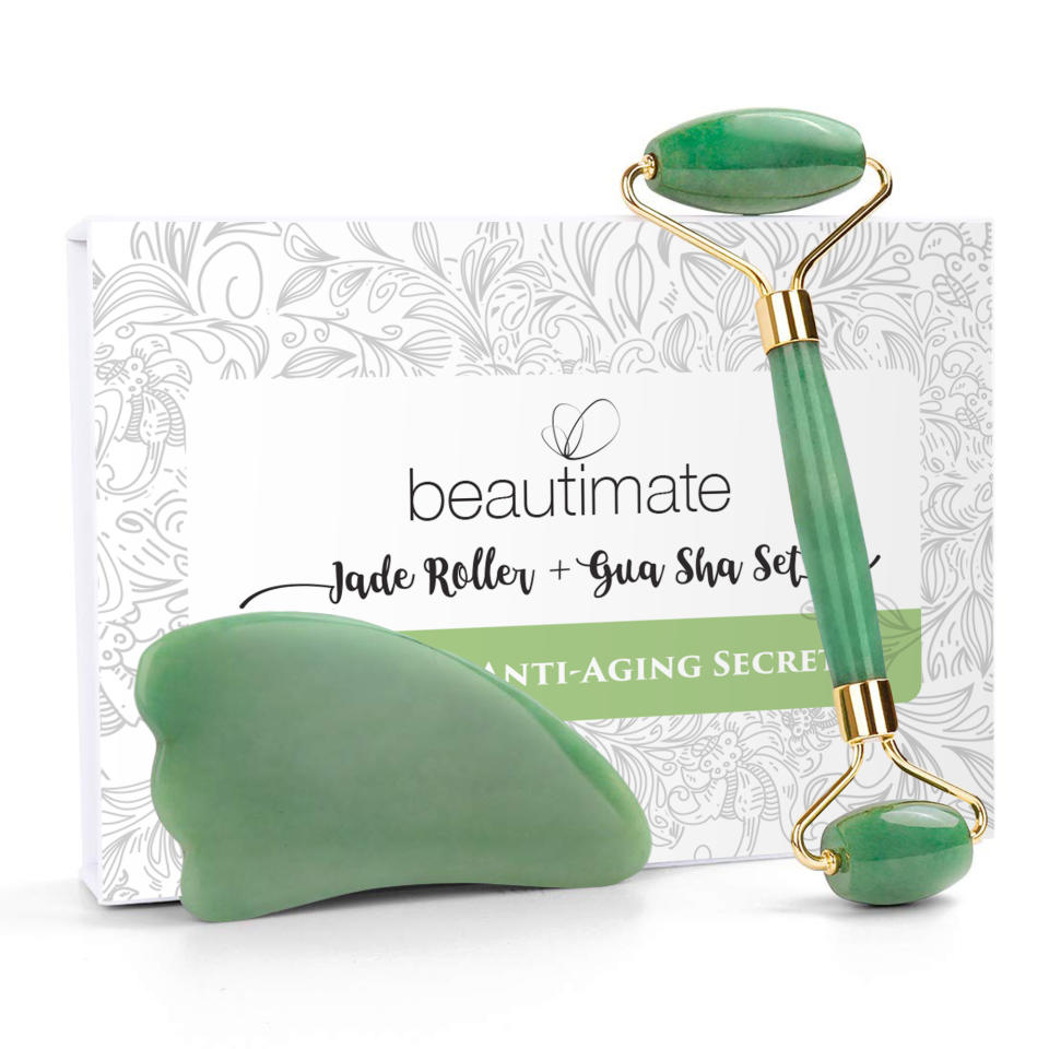 Our beauty editor road-tested jade stones and dubbed them a good buy for beauty lovers who enjoy the “the ritualistic aspect of sticking to a beauty routine.” Get this set on sale for $16 at Walmart right now.