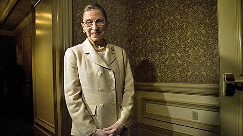 U.S. Supreme Court Justice Ruth Bader Ginsburg, shown in a June 8, 2006 photo, has returned home from the hospital.
