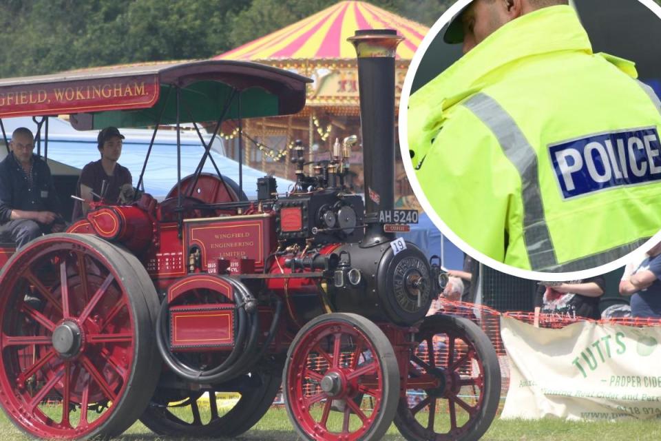 The assault took place at Stoke Row Steam Rally last weekend &lt;i&gt;(Image: Oxford Mail/File)&lt;/i&gt;